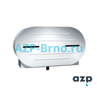 Держатель туалетной бумаги для двух рулонов 4004 AZP Brno Чехия (фото, схема) Держатель туалетной бумаги для двух рулонов 4004 AZP Brno Чехия (фото, схема)